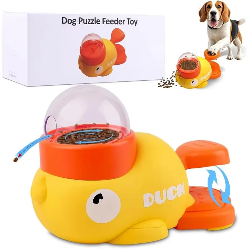Interactive Dog Puzzle Feeder