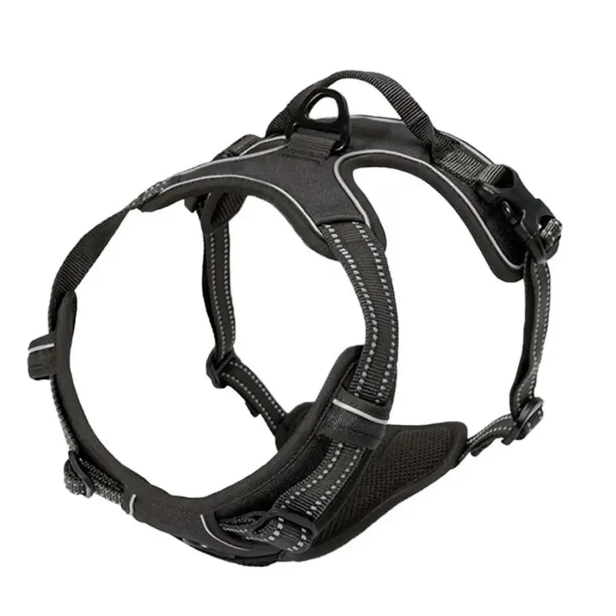 Dog Leather Harness Vests