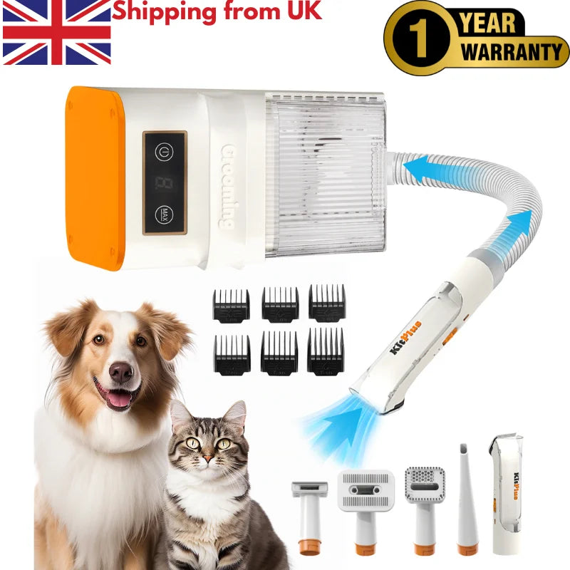 5 Modes 2L Vacuum Dog Grooming Kit
