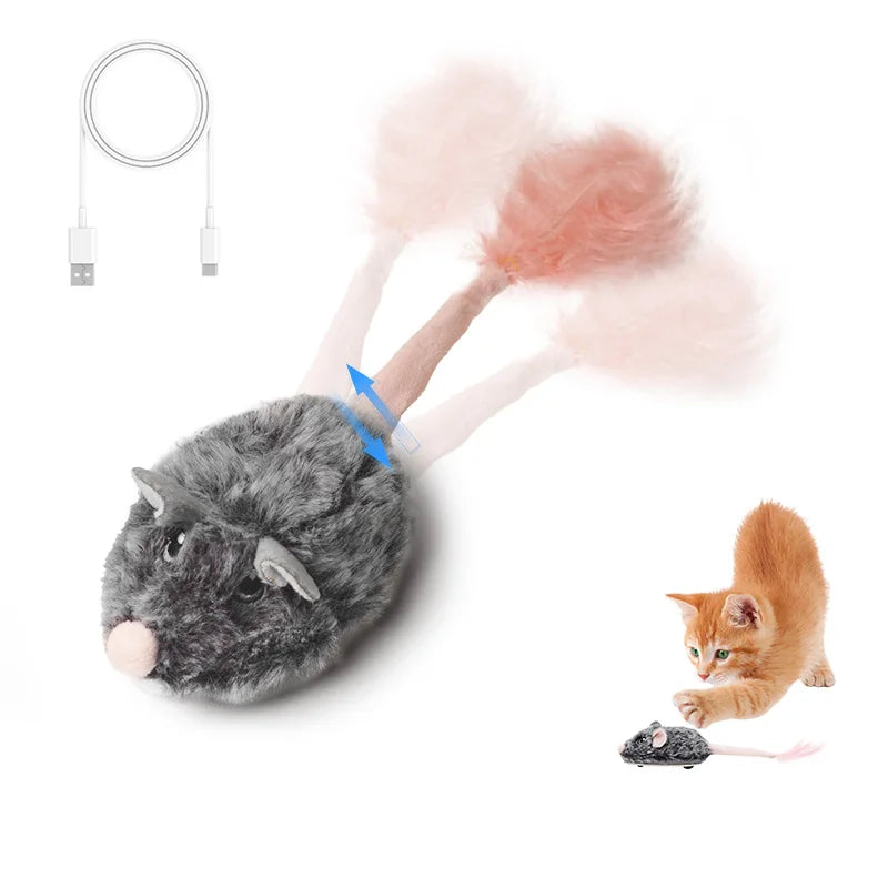 Rechargeable Motion Mouse Toy