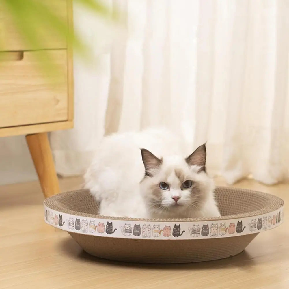 Cat Scratch Board Durable Kitty Nest
