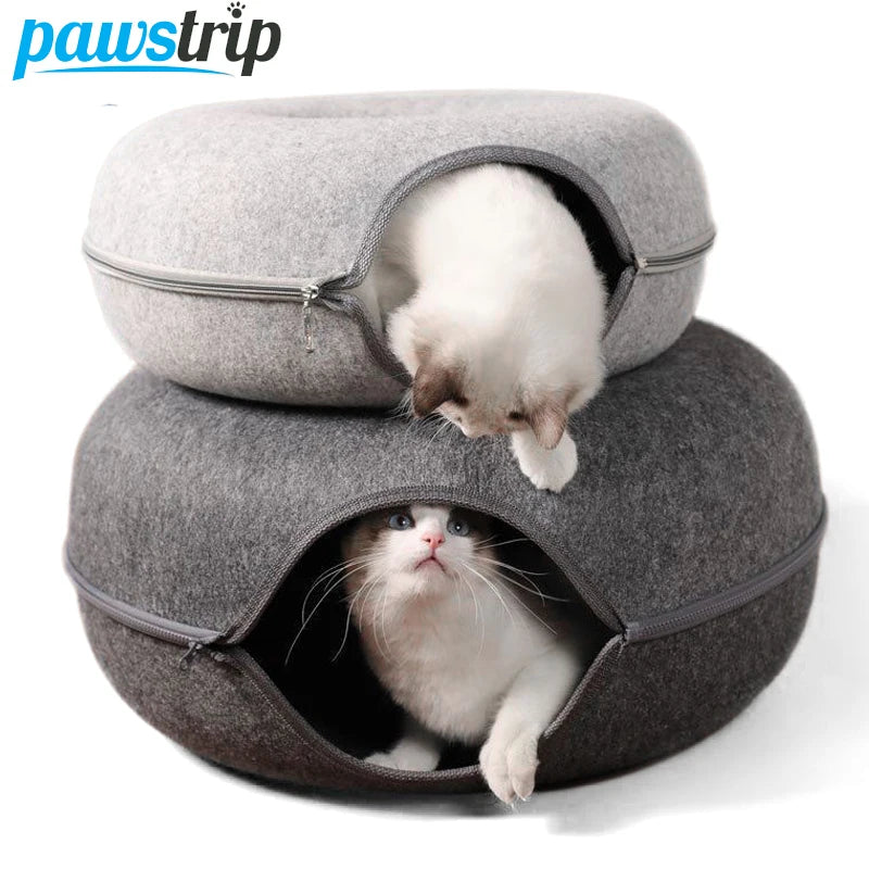 Felt Donut Bed for Cats